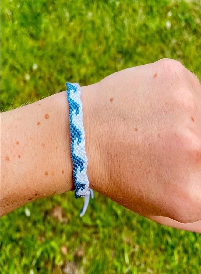 Sanyaa Pinky Promise Matching Bracelet Friendship Wave Woven Cute Best Friend Bestie Bracelets for BF GF Couples (pinky promise) - Image 3